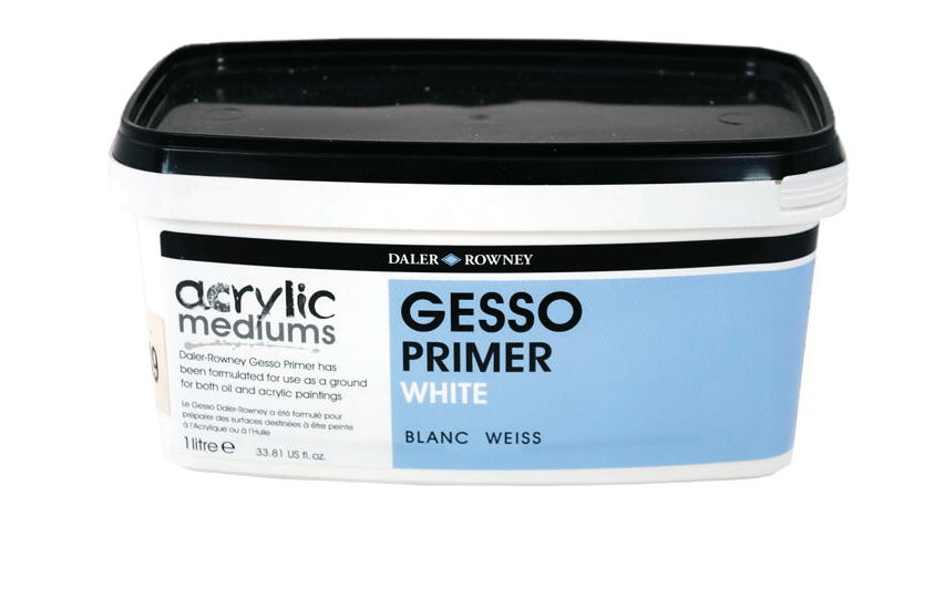 Daler Rowney Gesso Primer 5 Litre Turners Art Supplies